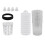 1Set 600CC Disposable Paint Cup Spray Cup Paint Mixing Tank Type H/O Quick Disposable Cup Spray 1