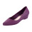 Women's Pointed Toe Ballet Flats Purple Solid 3