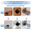 80 Pcs Quick Change Discs Set, 2 Inch A/O Sanding Discs with 1/4 Inch Holder, Surface Conditioning Discs for Grinder 7