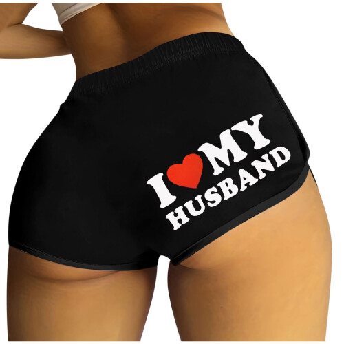 Női jóga rövidnadrág, mintás, normál és plus size 1
