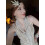 Art Deco leaf medallion pearl headband 1920s 4