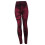 Dameslegging met denimprint, elastisch, slim fit, rood 2