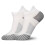 Women's Running Ankle Socks White Size L 2