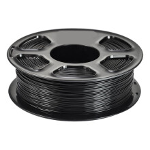 3D Printer Filament PLA + , 3D Printing 1.75mm PLA , Upgraded Neatly Wound 1KG Spool for Most 3D Printer Black