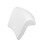 Witte waterdichte antislip badkussen hoofdsteun (1 stuk) 4