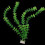 XM Culture Artificial Water Grass Aquarium Decor 10cm 7