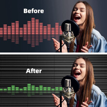 24 Pack Self-Adhesive Sound Proof Foam Panels,12 X 12 X 2 Inches Acoustic Foam,High Resilience Sound Proofing Padding