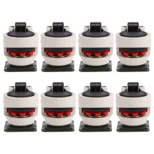 8 Pcs Retractable Leveling Casters Industrial Machine Swivel Caster Castor Wheel for Office Chair Trolley 220lbs