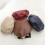 Cappello basco da donna in ecopelle stile francese 4