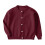 Girls' long sleeve solid cardigan sweater jacket 2