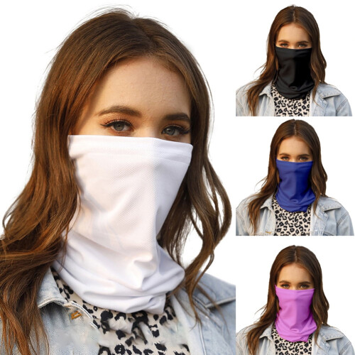 Cache-cou en coton, protection UV, respirant
