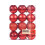 Comefolife Halloween-bollprydnader 3,2 cm 24 st 1