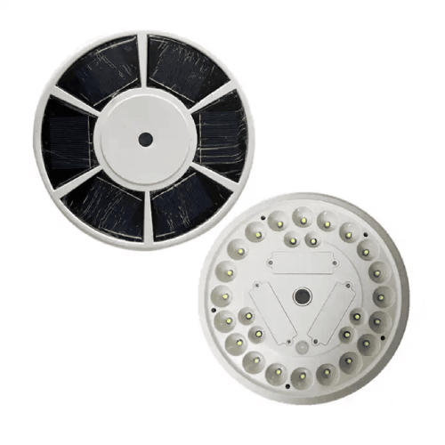 Poste de luz solar LED à prova d'água IP55 (1 unidade)