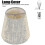 Linen Lampshade for E14 Wall or Table Lamp Small Clip-On 2