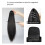 Ponytail Wig Black Straight 16 inches 4