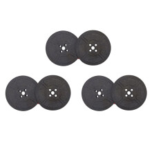 3Pack Typewriter Ribbon Twin Spool Typewriter Ribbon Red and Black Twin Spool Replacement Pack for Most Typewriter