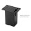 Batteriholder til akustisk guitar/bas pickup, sort 1