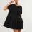 Dames trui met korte mouwen, mini-jurk 3