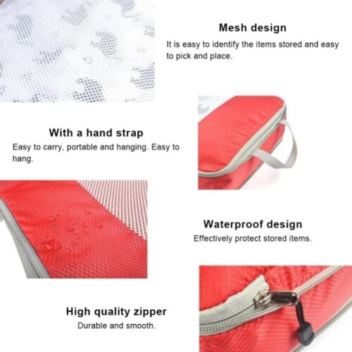 Packing Cubes Set Grey 3-piece 2