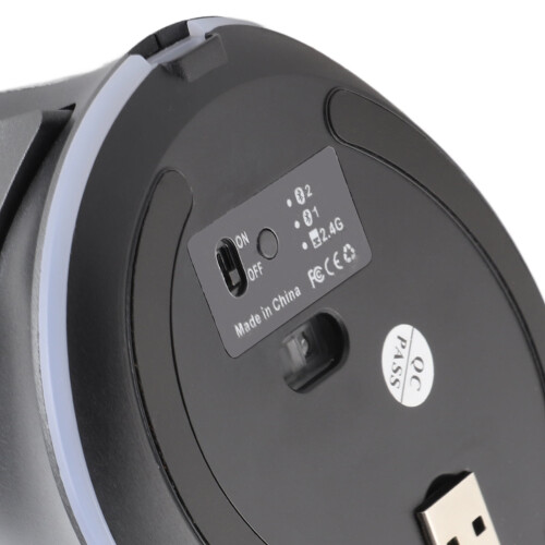 Mouse da gioco wireless ricaricabile, ergonomico, 7200 DPI