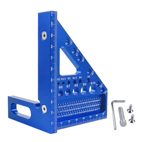 Εργαλείο κοπής χάρακα Carpenter's από κράμα αλουμινίου 12 ιντσών 1
