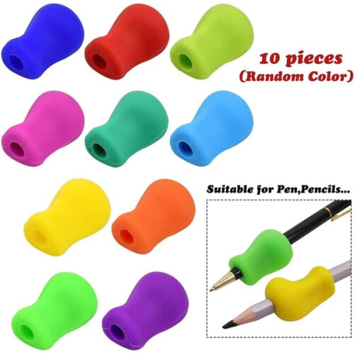 Pen Grips for Kids Ergonomic Silicone 10 pcs 1
