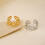 Silver Heart-Shaped Ring Basic Style 4