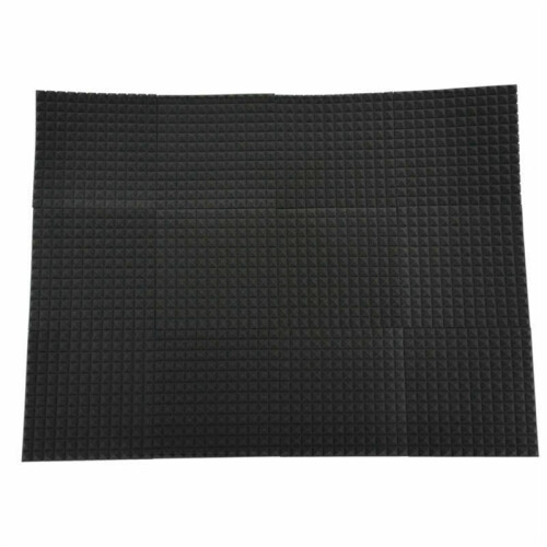 60 Pack Pyramid Shape Soundproof Foam Sound Proof Padding Treatment Panel for Echo Bass Insulation 2