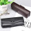 Men's Leather Glasses Case Black 1pc 3