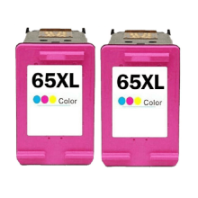 Driekleurige inktcartridges 65XL hoge capaciteit 2-pack