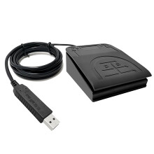 Lábpedál USB MIDI kapcsoló fekete