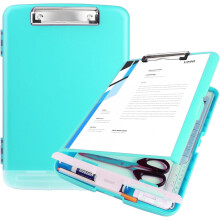 Plastic Clipboard with Storage 8.5"x11" 1 PC