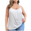 Dame pyjamas med brystpuder, plus size 1