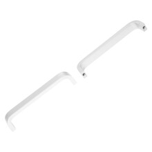 10x Door Drawer Pull Knob Cabinet Handle Hardware - Matte Silvery