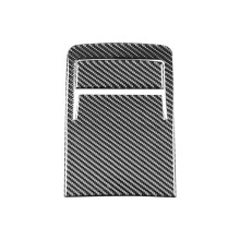 Carbon Fiber for Impreza 2009 2010 2011 Car Rear Row Cup Holder Panel Cover Trim Interior Accessories
