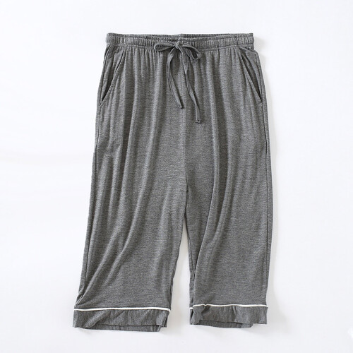 Herrsömshorts med elastisk midja och dragsko