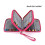 Oxford drawing pencil case rose red 2