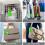Luggage tags silicone green 2 pcs 5