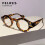 Blue Light Blocking Round Reading Glasses +3.50 3