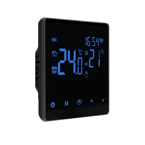 WiFi-termostat med LCD-display 16A golvvärme
