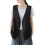 Dame hørvest sort XL 1