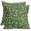 Fodere per cuscini verde salvia in cotone e lino, 20x20 pollici (2 pezzi) 1