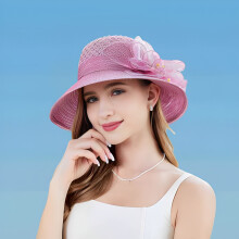Chapéu de sol feminino com estampa floral, chapéu de praia dobrável e flexível.