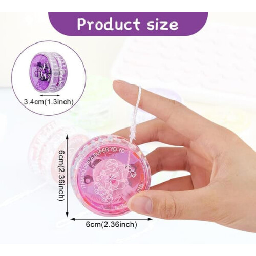 Luminous Yo-Yo LED Toy for Beginners 15 Pieces 1