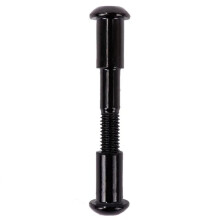 Parafuso de Dobradiça Dobrável Preto, Parafuso de Reparo com Trava de Aço Endurecido, Gancho de Parafuso Fixo para MIJIA M365 Scooter Elétrica