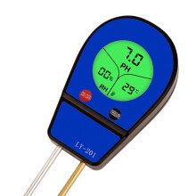 Tástálaí Ithreach Taise pH Teocht 3-in-1