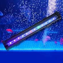 Lampada per acquario impermeabile a LED con bolle colorate