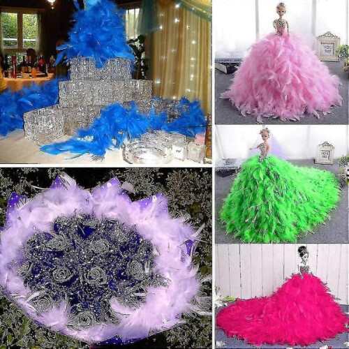Feather Boa Set 8 pieces 2