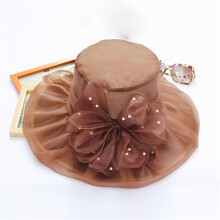 Chapéu fascinator feminino para casamentos na igreja e festas de chá.