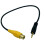 Telecamera Per Retrovisione da Auto RCA A 2.5mm AV-IN Per GPS 2.5mm 0. 3
